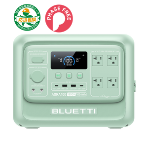 BLUETTI ポータブル電源 AORA 30 V2 +100W ソーラーパネル | ミント