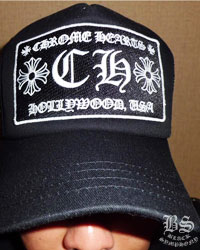 クロムハーツトラッカーキャップCHブラックマリブ限定|クロムハーツ