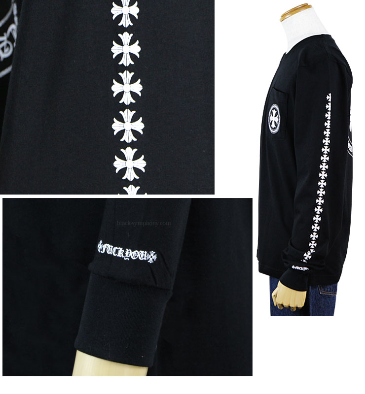 クロムハーツロングTシャツCHプラスブラック|クロムハーツ通販専門店