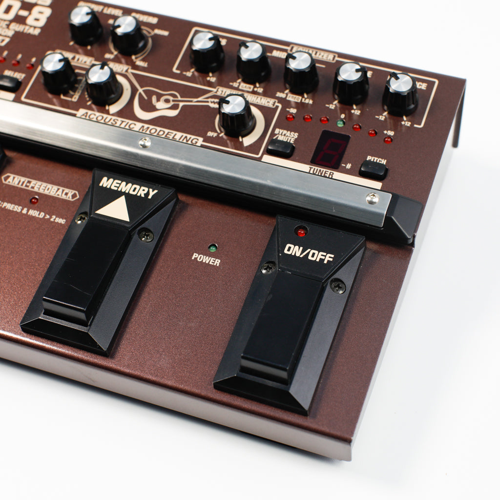 □BOSS AD-8□ステージ用アコースティック・ギター・プロセッサー□元