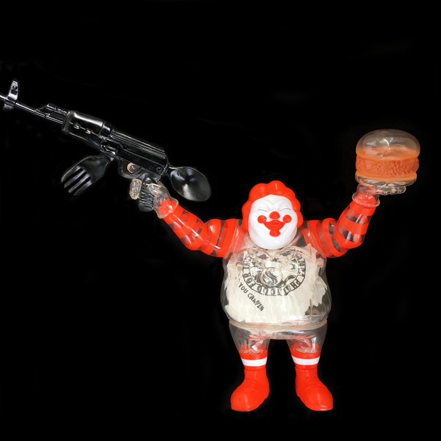 Grey Orion Ron English ロンイングリッシュ フィギュア Grey Orion