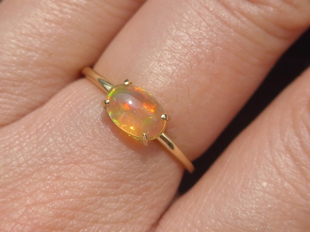 メキシコオパールリング｜オパール製品｜オパール