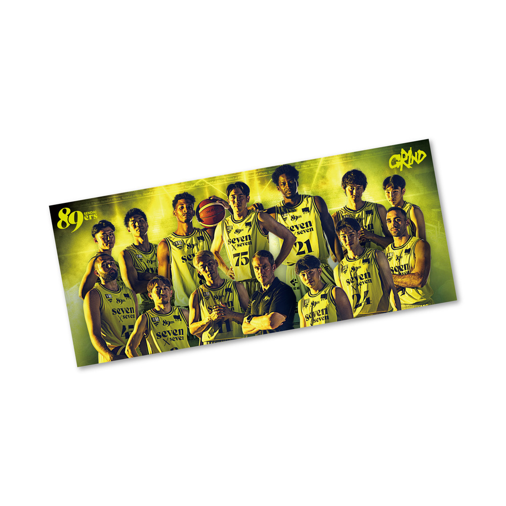 チームグラフィックタオル 2025-26｜仙台89ERS｜B.LEAGUE（Bリーグ