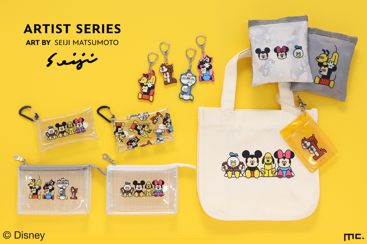 ディズニー/マツモトセイジ ミッキー ミニー ドナルド チップ＆デール