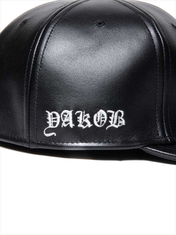 COOTIE PRODUCTIONS Leather 6 Panel Cap (Jakob Morley) TRUE