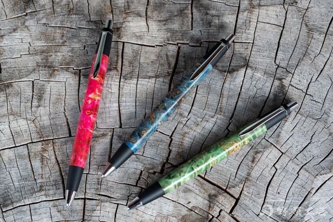 楓 縮み杢 スタビライズドウッド0.5mm 検索用→ 野原工芸 工房楔 工房