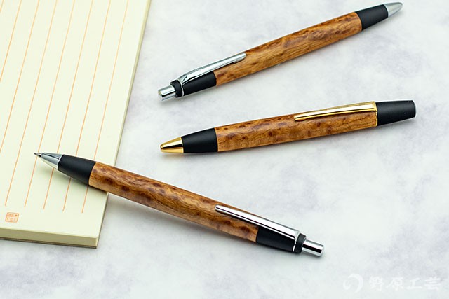 2023年上半期分】木のペン予約受付限定樹種のお知らせ | 野原工芸