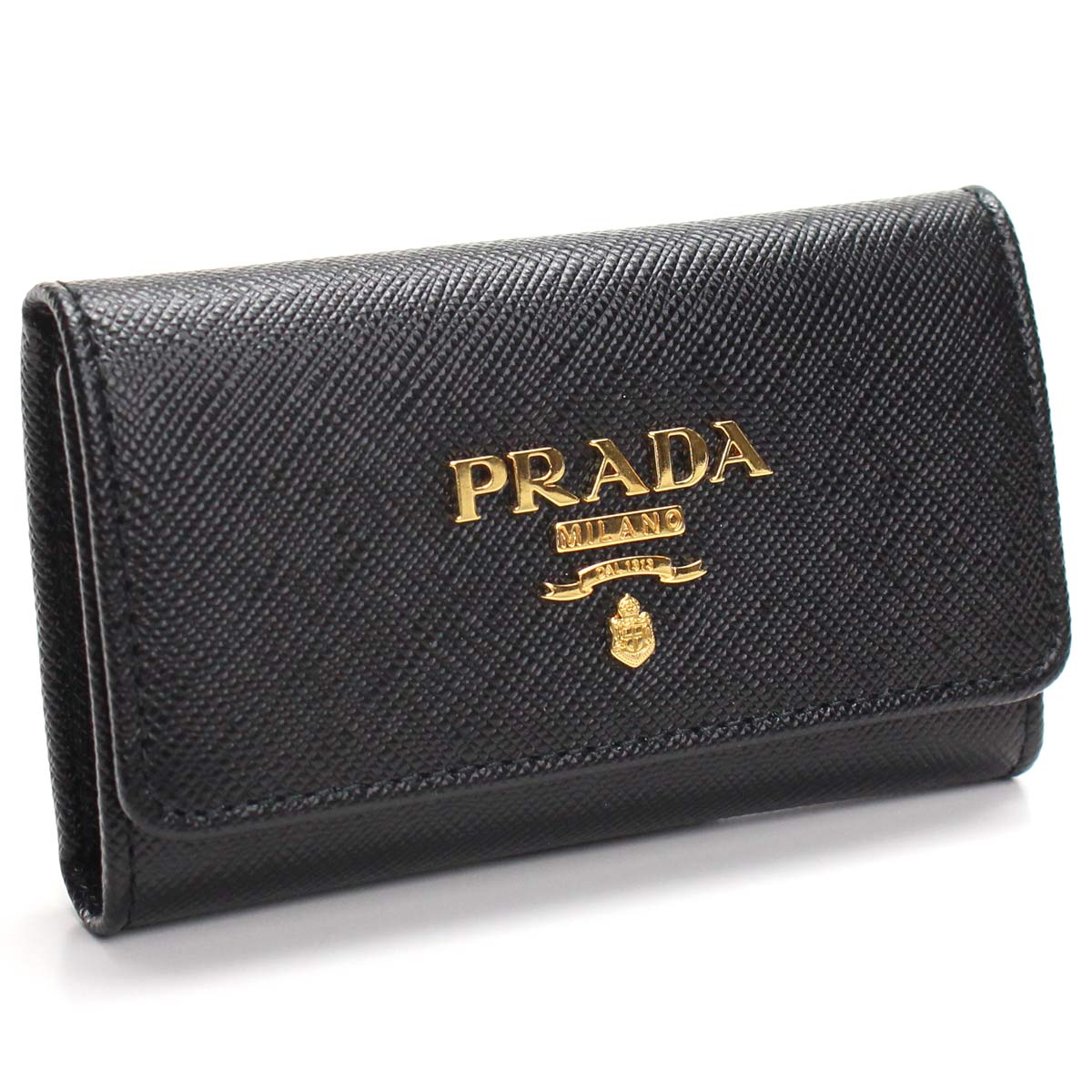 BRAND SHOP REALIZE /プラダ PRADA サフィアーノ 4連キーケース1PG004