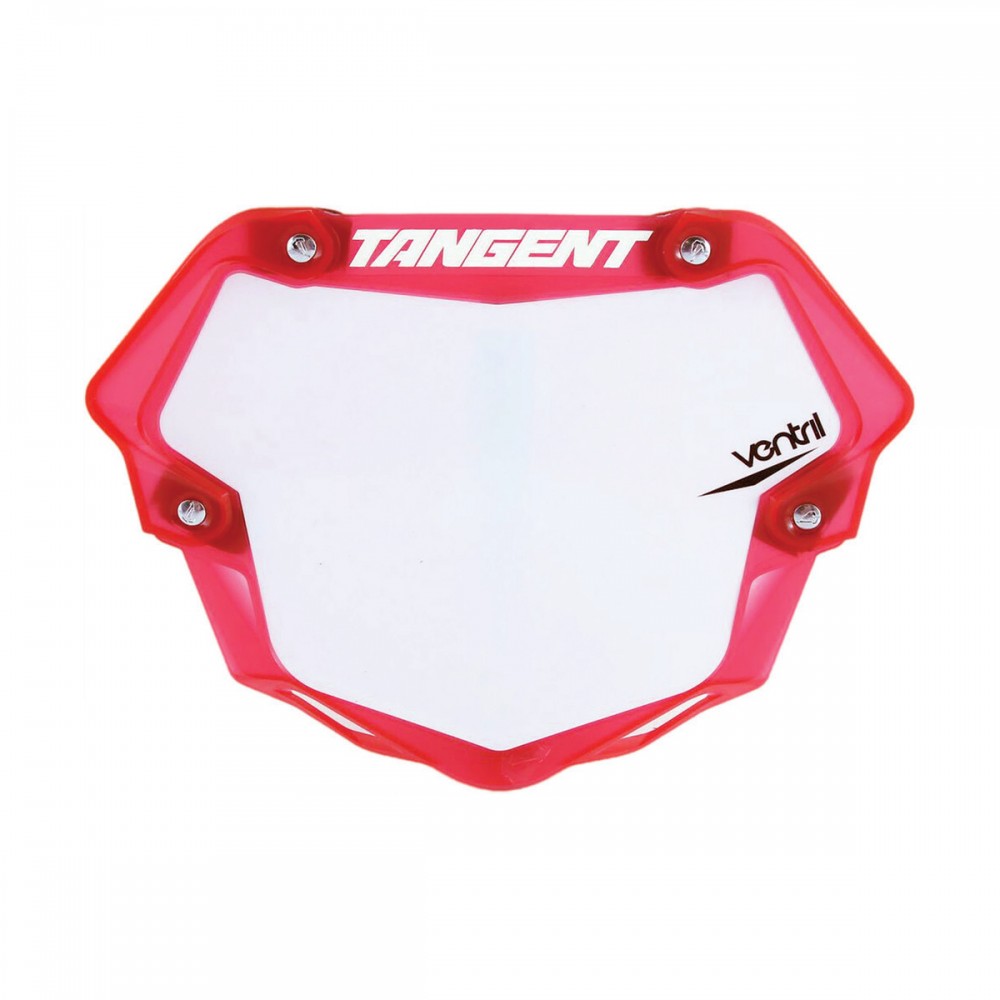 TANGENT VENTRIL 3D PRO NUMBER PLATES Color Translucent Red