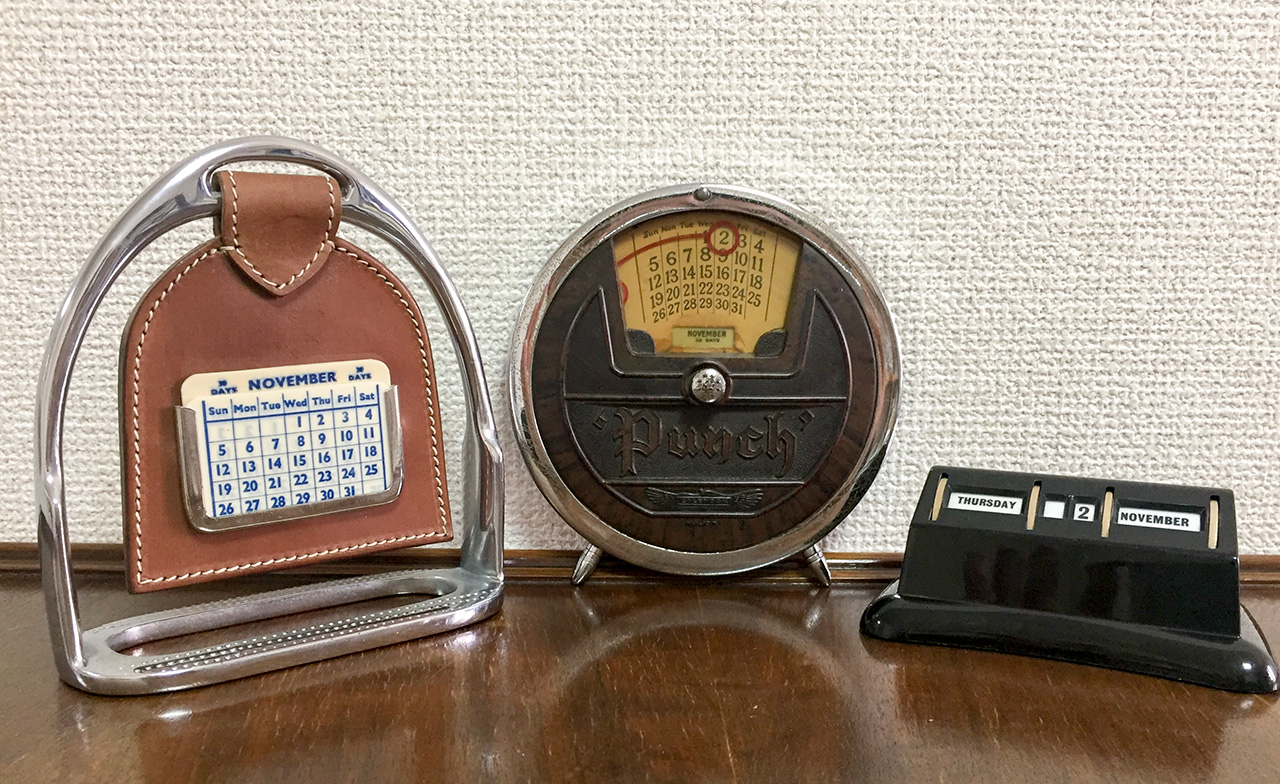 ヴィンテージ・カレンダーで日々を変えてみる | BRITISH MADE