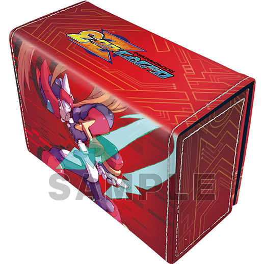 合皮製デッキケースW ロックマン エグゼ4 ゼロ3 セット 未開封 合皮