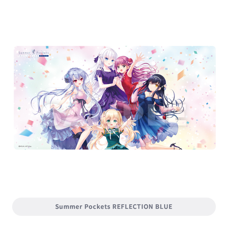 Key トレカアイテムくじEX Summer Pockets プレイマット Key トレカ