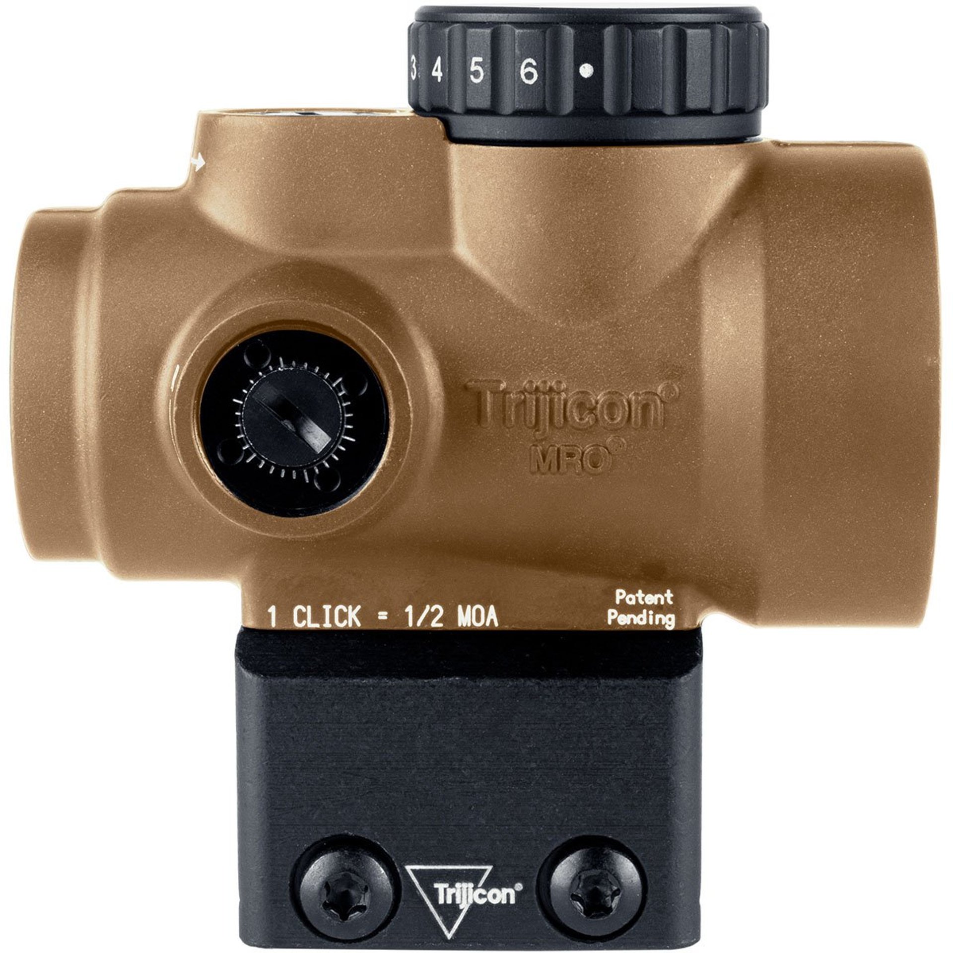 TRIJICON MRO SD 1x25 2 MOA ADJUSTABLE LED GREEN DOT SIGHT