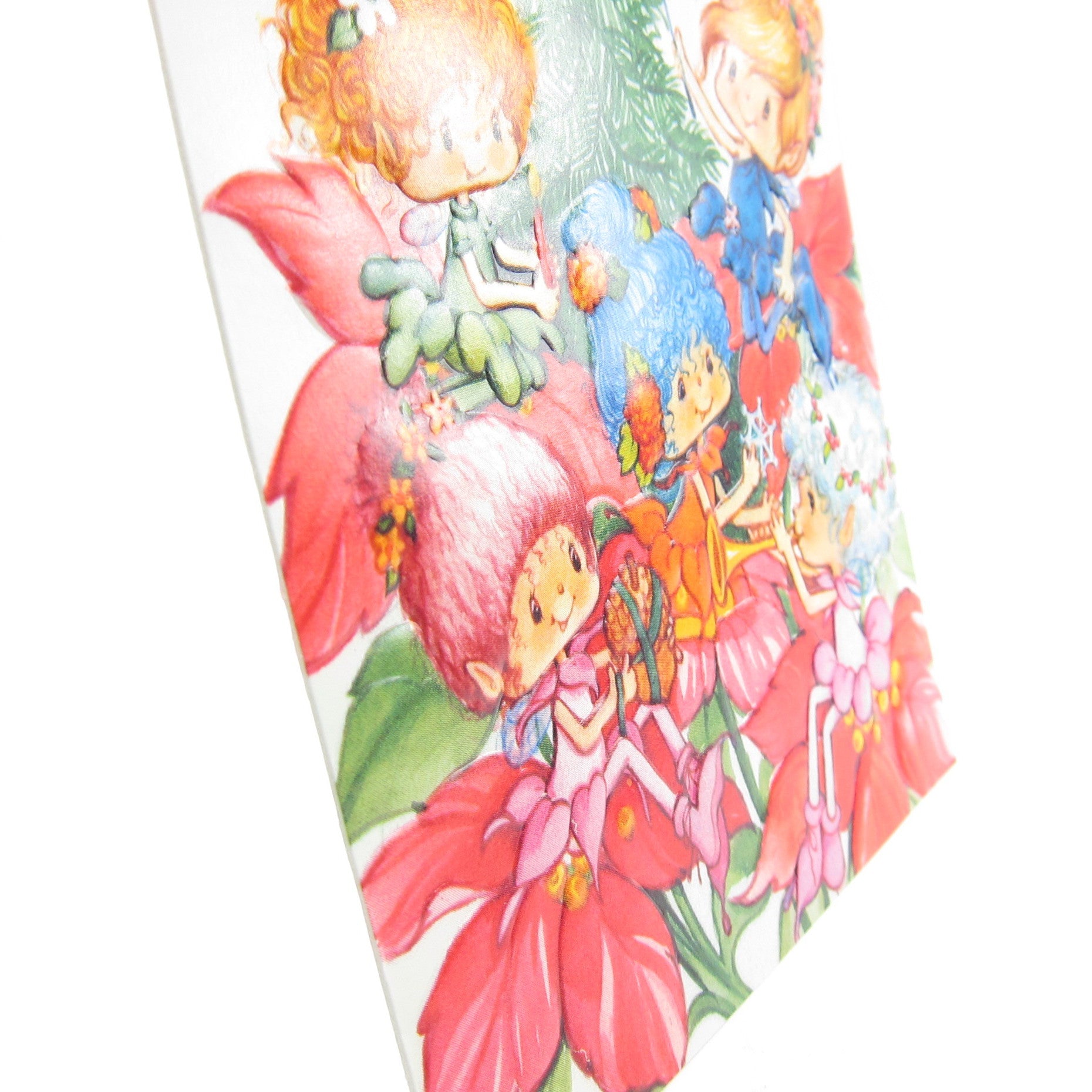 Christmas Herself the Elf Holiday Greeting Card with Tree & Elves