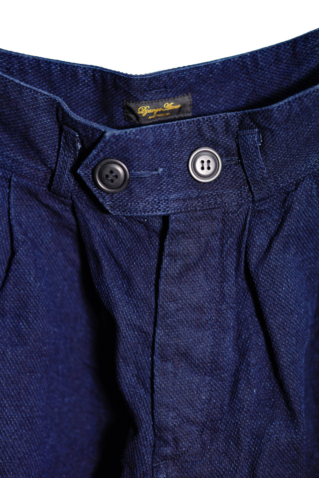 Django Atour anotherline indigo pleats widepants B.S.W. market place