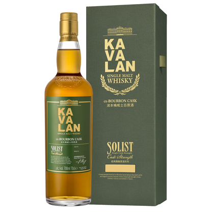 Kavalan Solist Ex-Bourbon Cask Taiwanese Single Malt Whisky 53.20