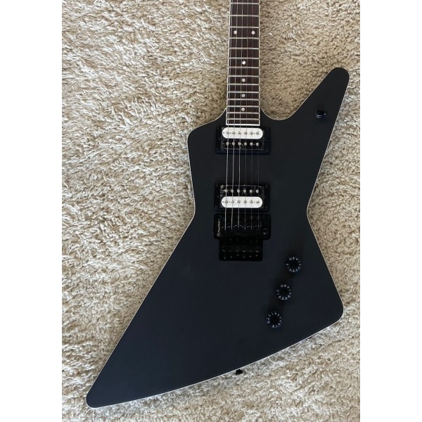 DEAN CUSTOM 350 FloydRose Trans Black 現状 Dean ZX Floyd Black