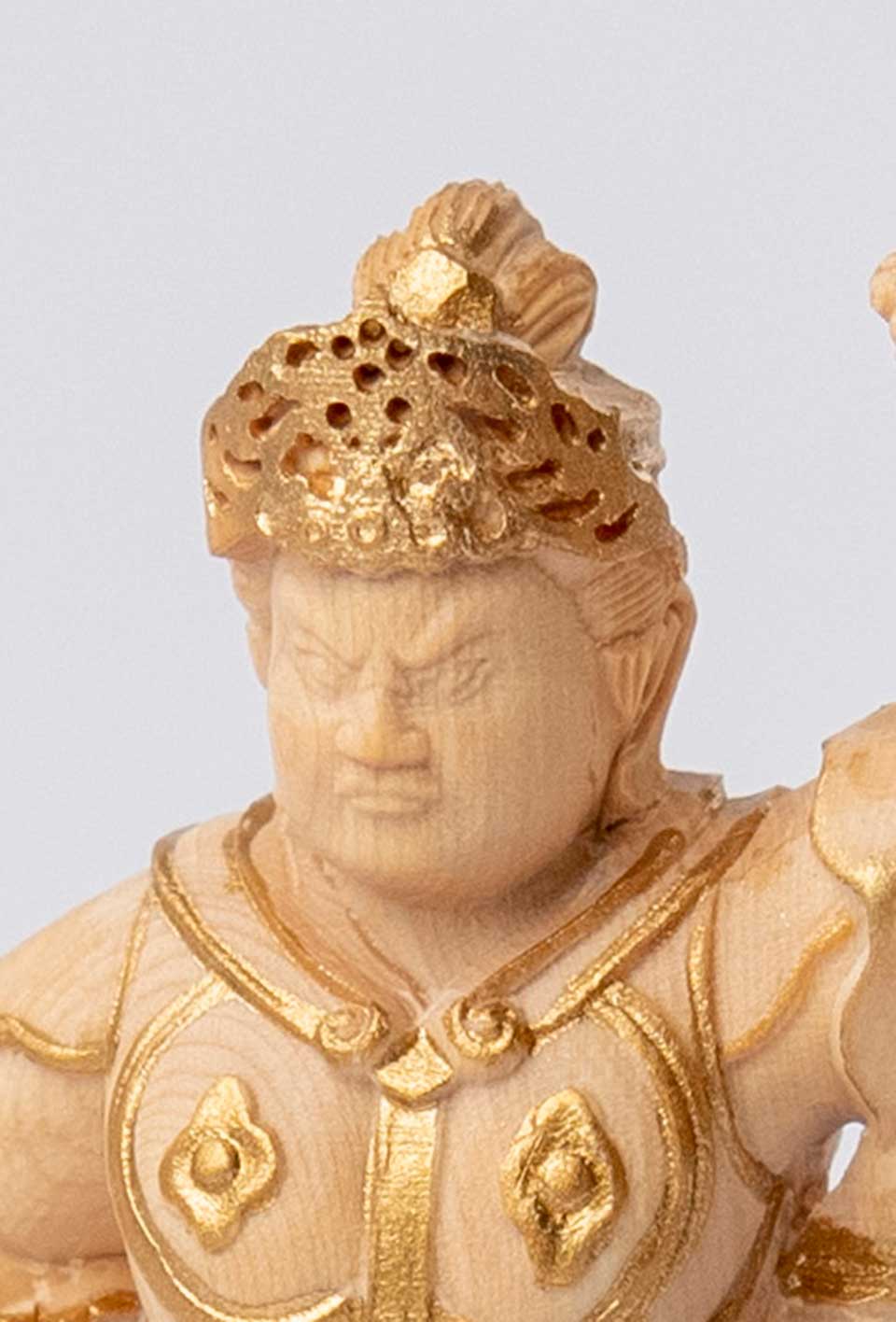 仏像】極小仏 泥足毘沙門天 | 極小仏 | | 仏像ワールド