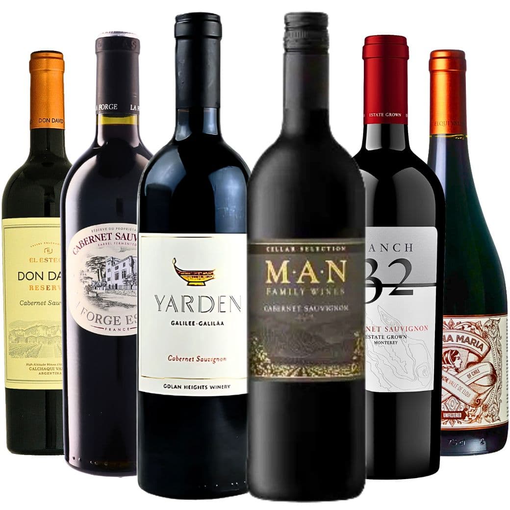 濃厚フルボディ！世界のカベルネ・ソーヴィニヨン飲み比べ6本セット