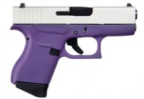 Glock G42 Apollo Custom Robins Egg BlueBlack 380 ACP Pistol