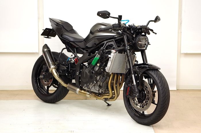 カワサキZX-25R SE（2023） 再びアップハン化