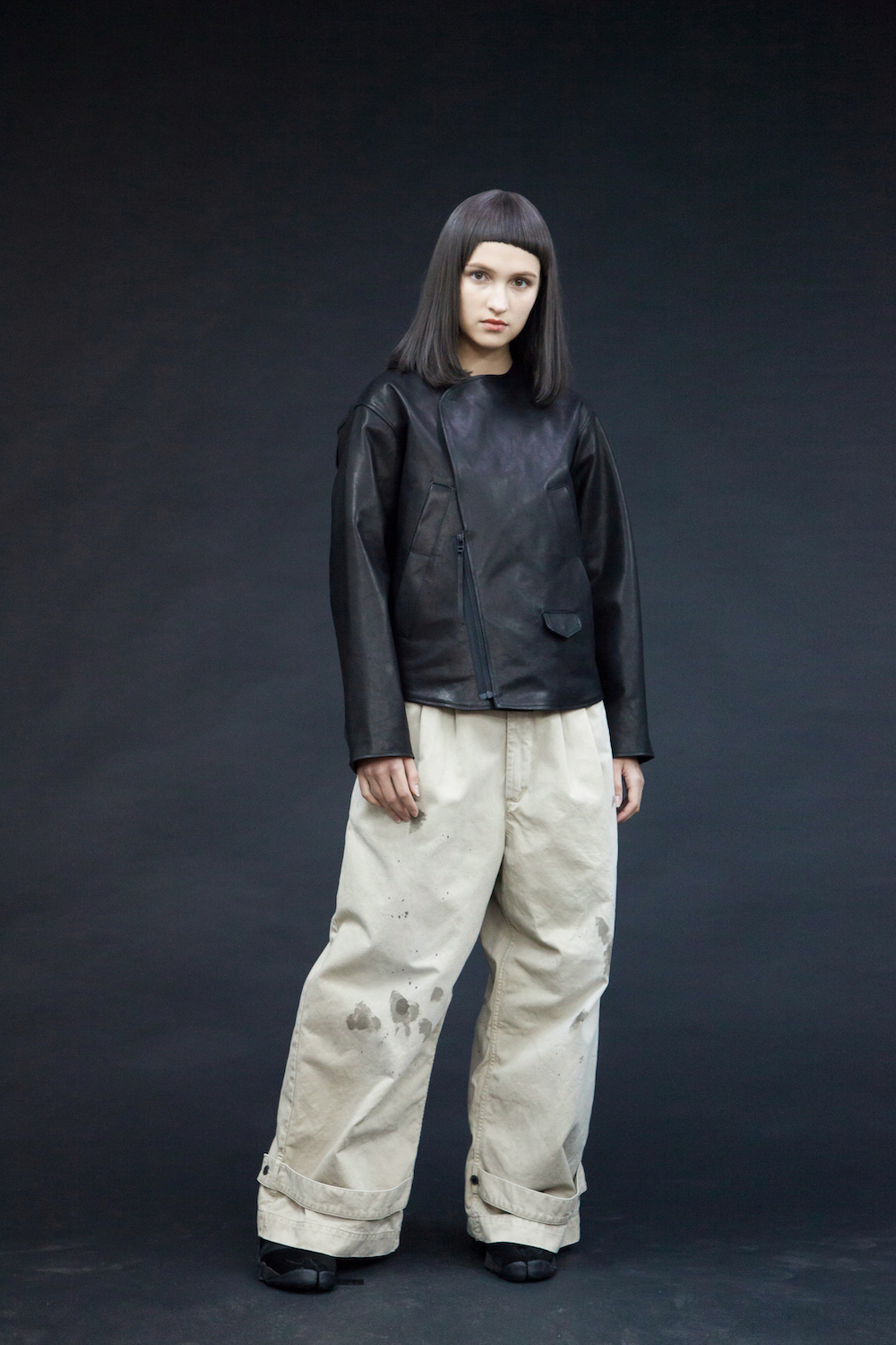 My Beautiful Landlet | レザーライダース Color:Black WM09-LB202091