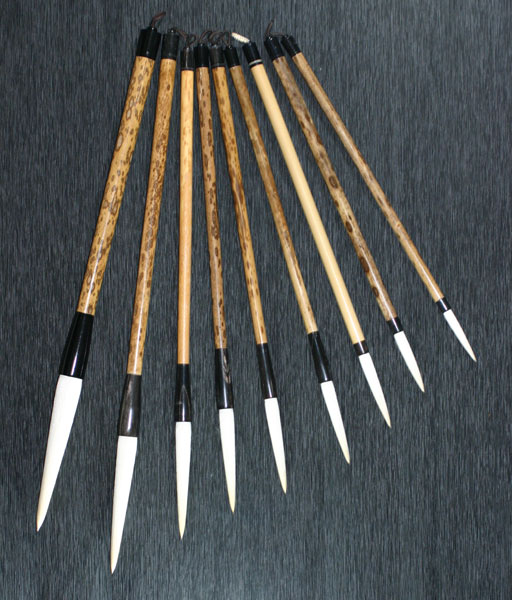 書道筆 細光筆 穂長8cm ¥55000