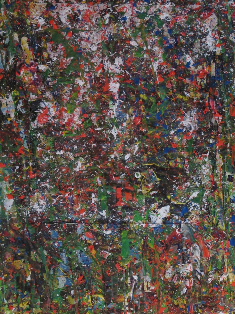 松浦莫章 【二月堂遠望】 油絵 松浦莫章【二月堂遠望】油絵