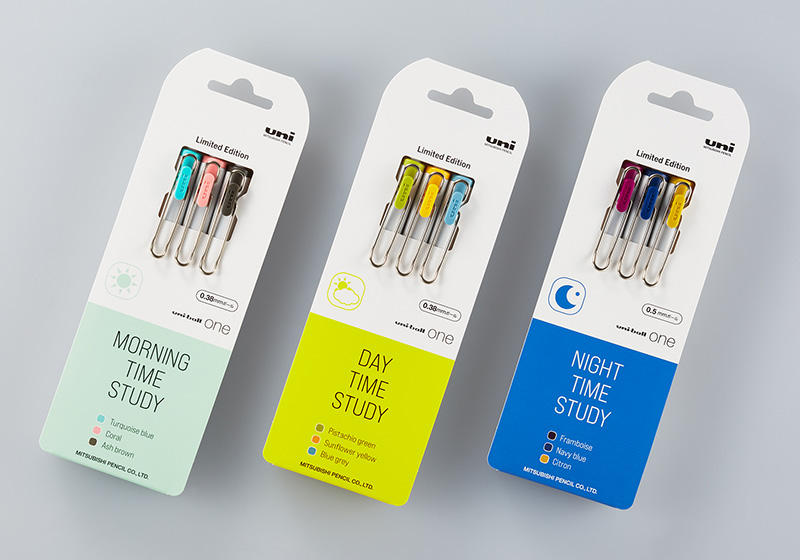 新製品】「ユニボール ワン」初の限定色！ 朝・昼・夜をテーマにした