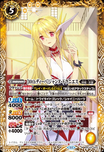 レイ・オーバ 契約X/10thディーバ シークレットセット 10thディーバ