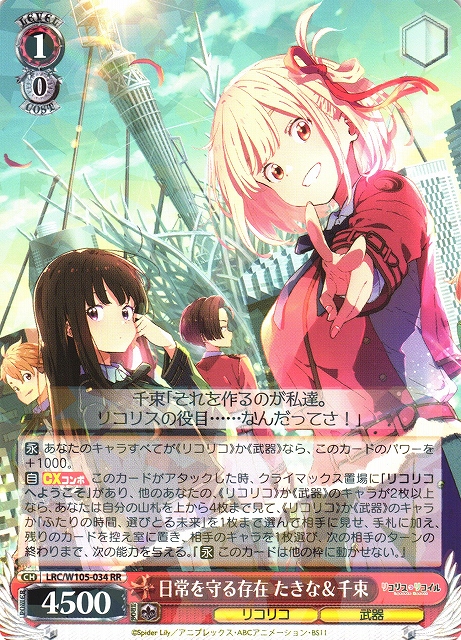 井ノ上たきな SSP ヴァイスシュヴァルツ リコリスリコイル ヴァイス