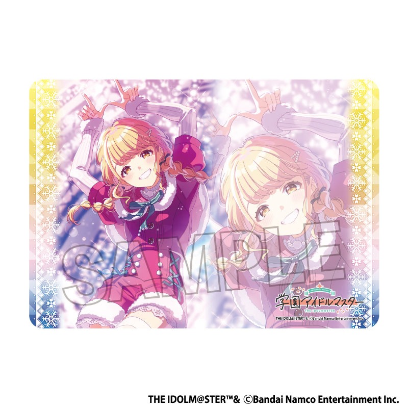 学園アイドルマスター 藤田ことね スリーブ プレイマット デッキケース
