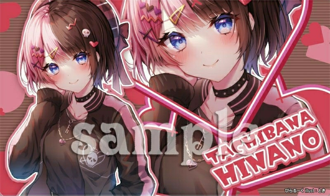 AliceSyndrome 遠坂あさぎ ぶいすぽ 橘ひなのプレイマットスリーブ