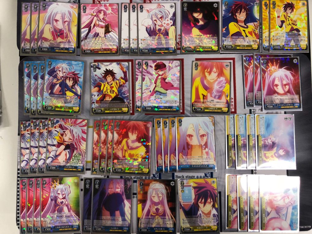 WS ノーゲーム・ノーライフ ノゲラ ノゲノラ 赤単 8電源デッキ WS ノー