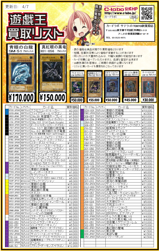 ホログラフィックレア 4枚セット ☆遊戯王【ホログラフィックレア 4枚