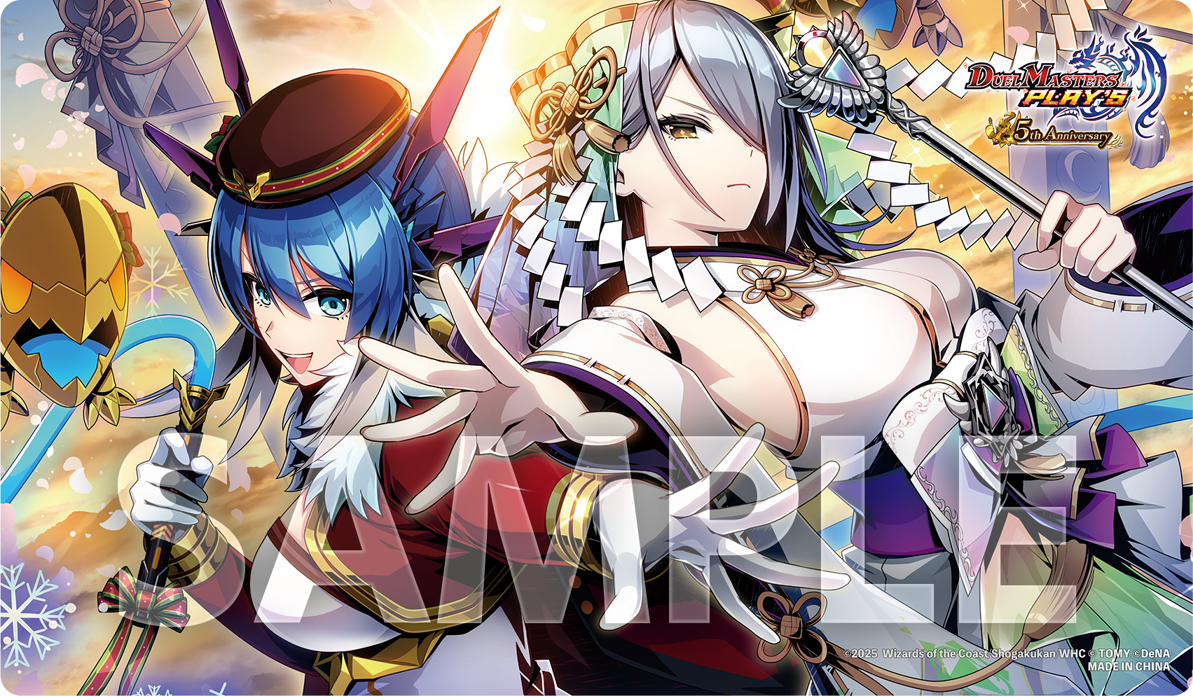 デュエプレフェス プレイマット 誣の頂 ウェディング QED 5周年記念