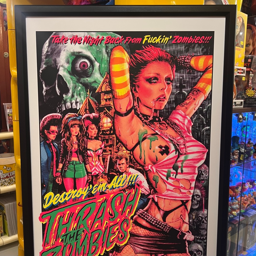 ロッキンジェリービーン ポスター 特大直筆サイン入り Frosty Pop