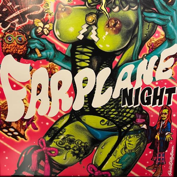 ロッキンジェリービーン Farplane Night シルクスクリーンポスター