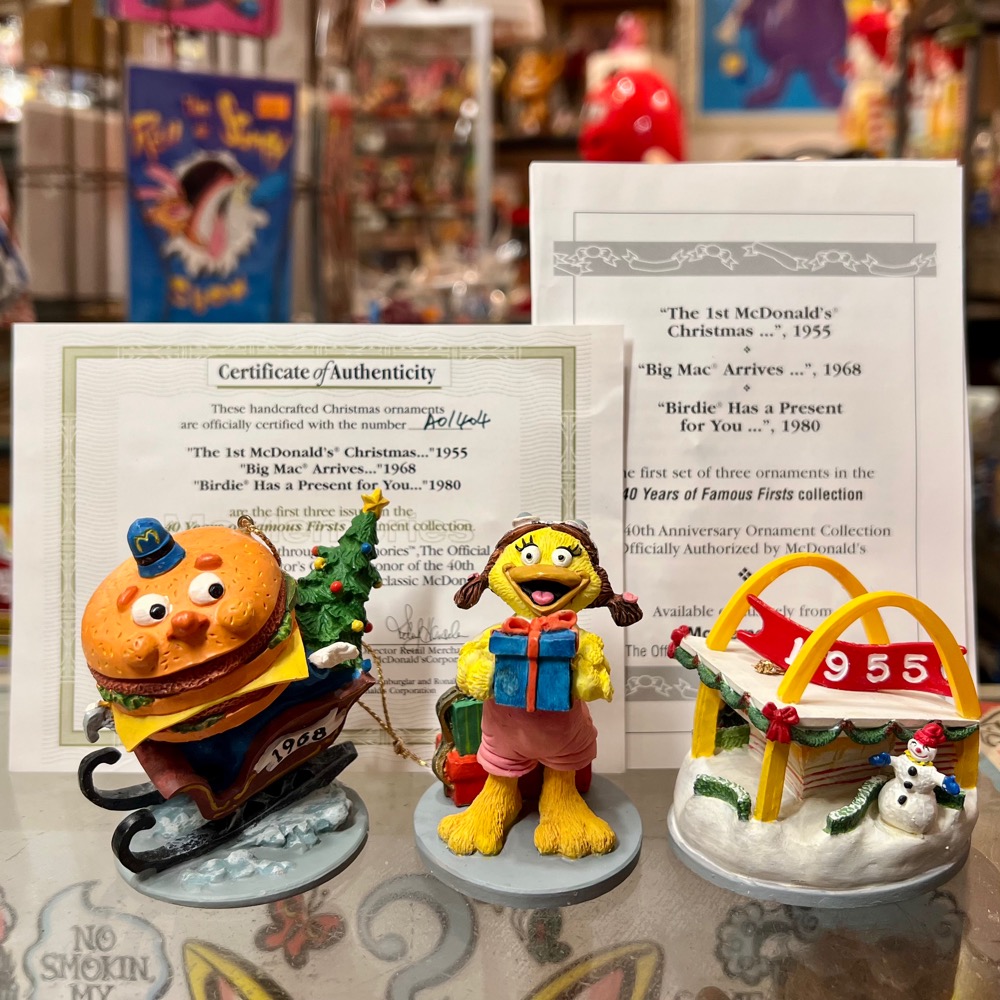 タイ マクドナルド ヴィンテージ フォト フレーム ディスプレイ コンプ