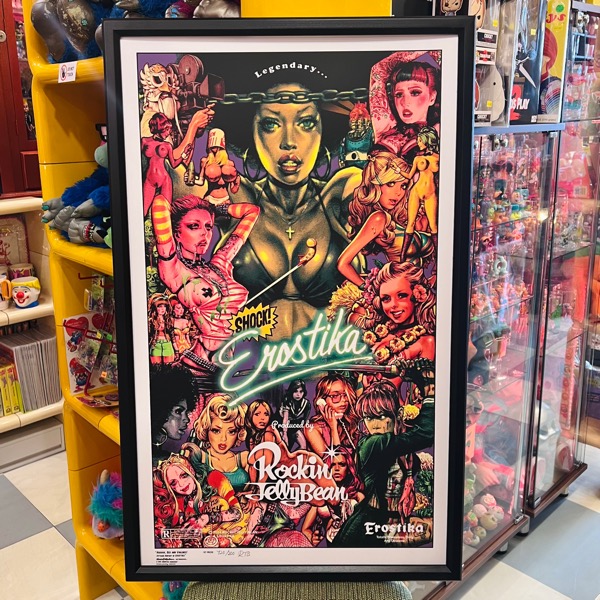 EROSTIKA 20周年 Horror, Sex and Violence Silk Screen Print （Shop