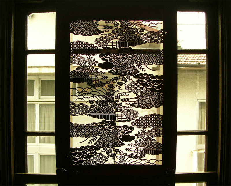 めいせん型紙と伊藤正義「刀刻」