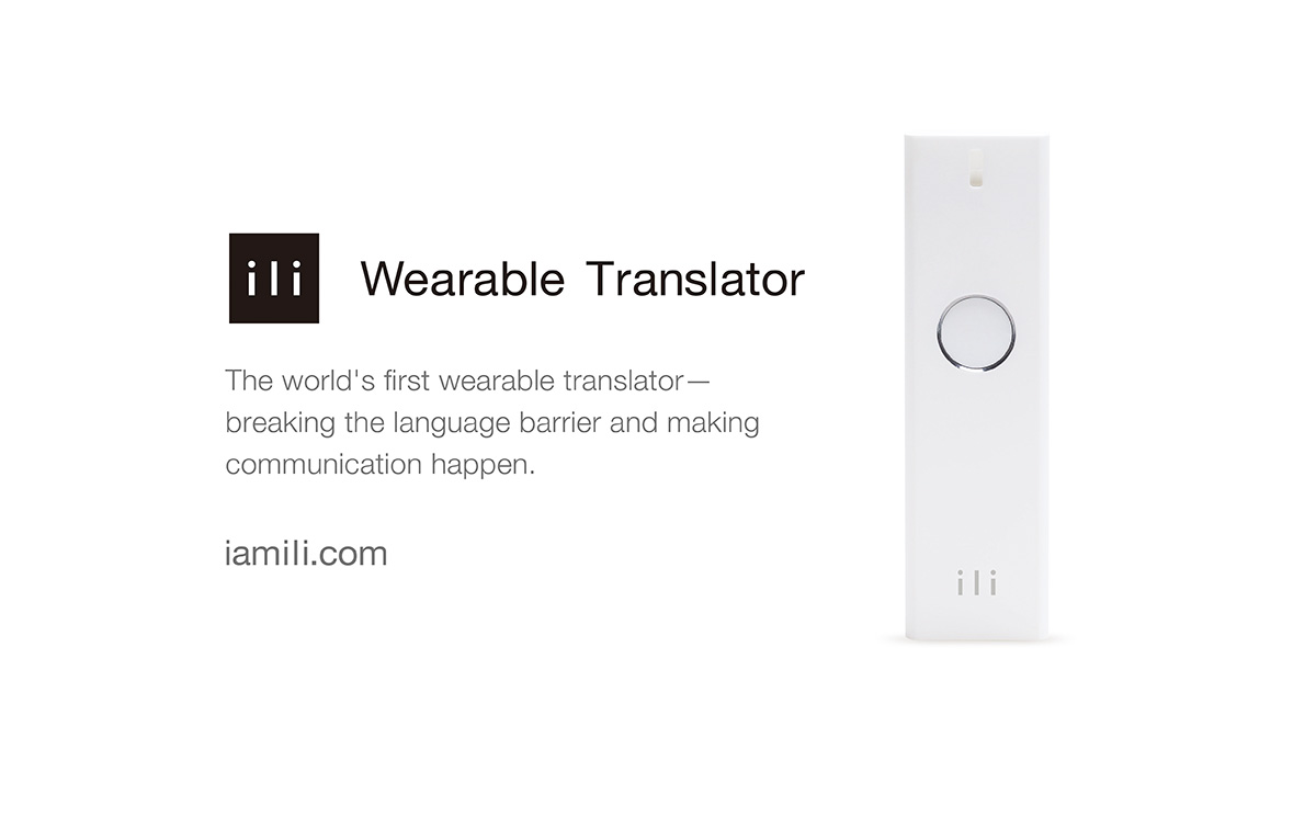 ili Wearable Translator Brings Star Trek Translator to Life