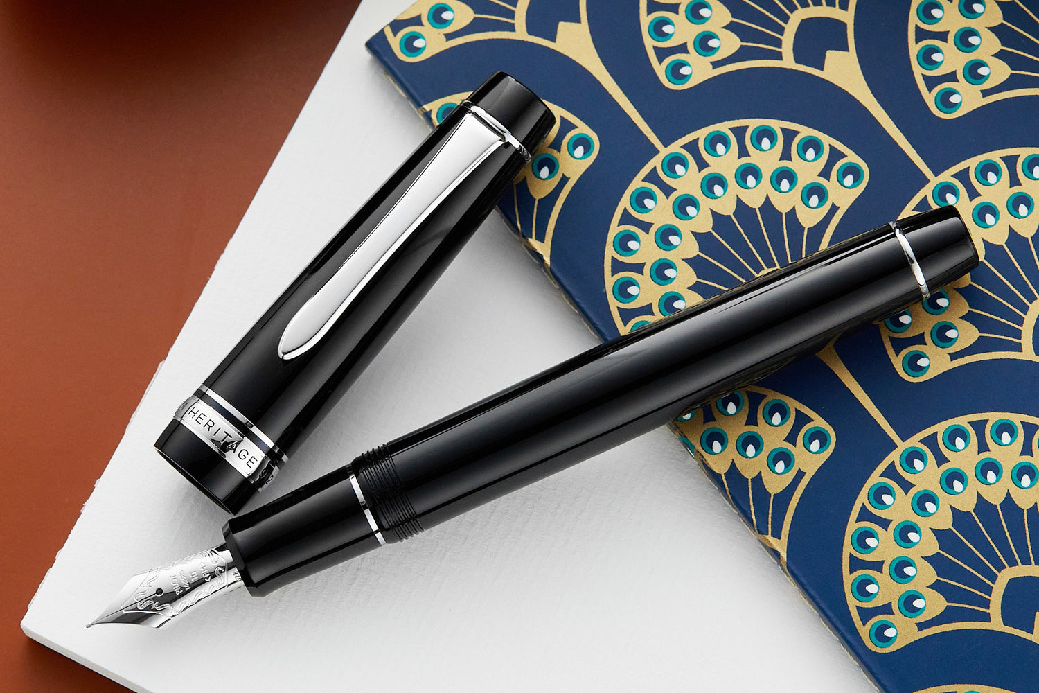 Pilot Custom Heritage 912 Fountain Pen - Black, Soft Fine - The