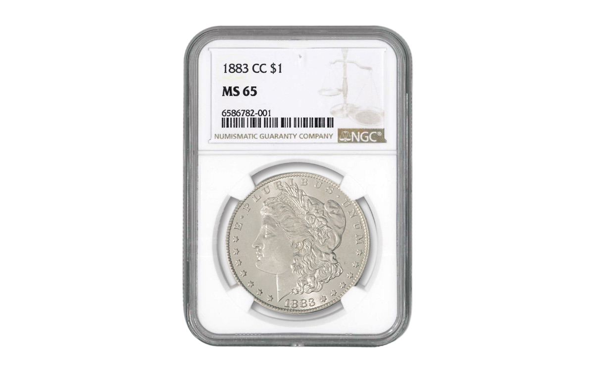 1900-P Morgan Silver Dollar NGC MS65 | GovMint