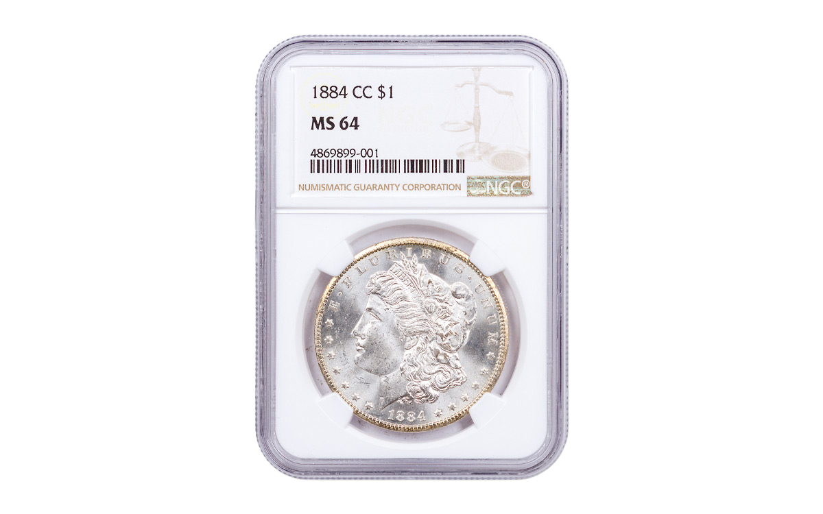 1883-P Morgan Silver Dollar NGC/PCGS MS64 | GovMint.com