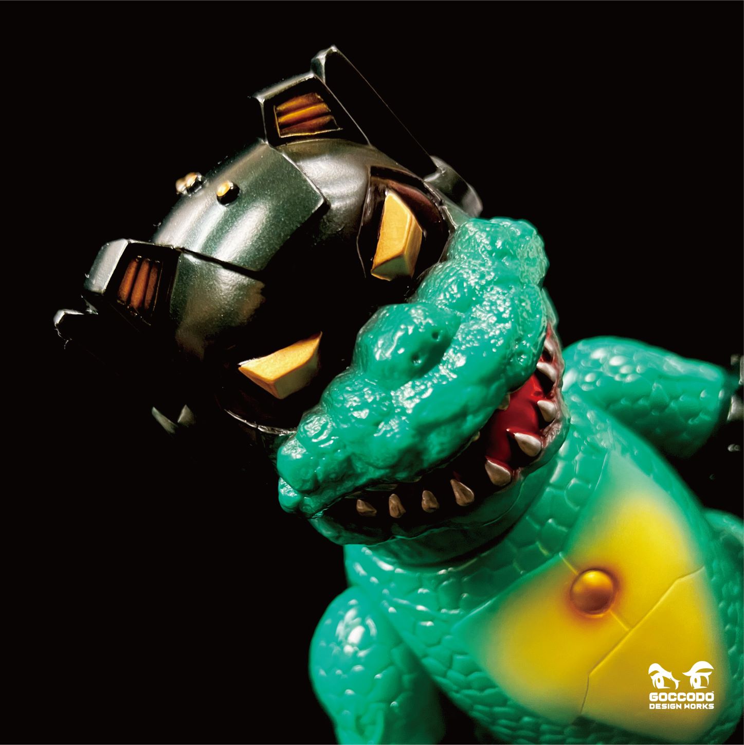 ゴッコ堂 気合ダイナソー メカマニ ソフビ 抽選販売商品】気合