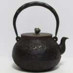 東京都文京区千駄木よりご依頼 金寿堂の鉄瓶 中村翠嵐 翠嵐窯 紫交趾