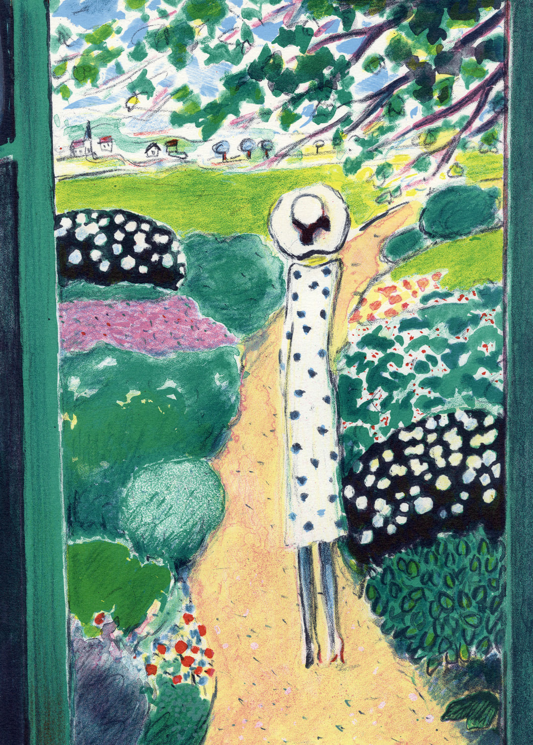 Jean-Pierre Cassigneul A Walk in the Park – Goldmark