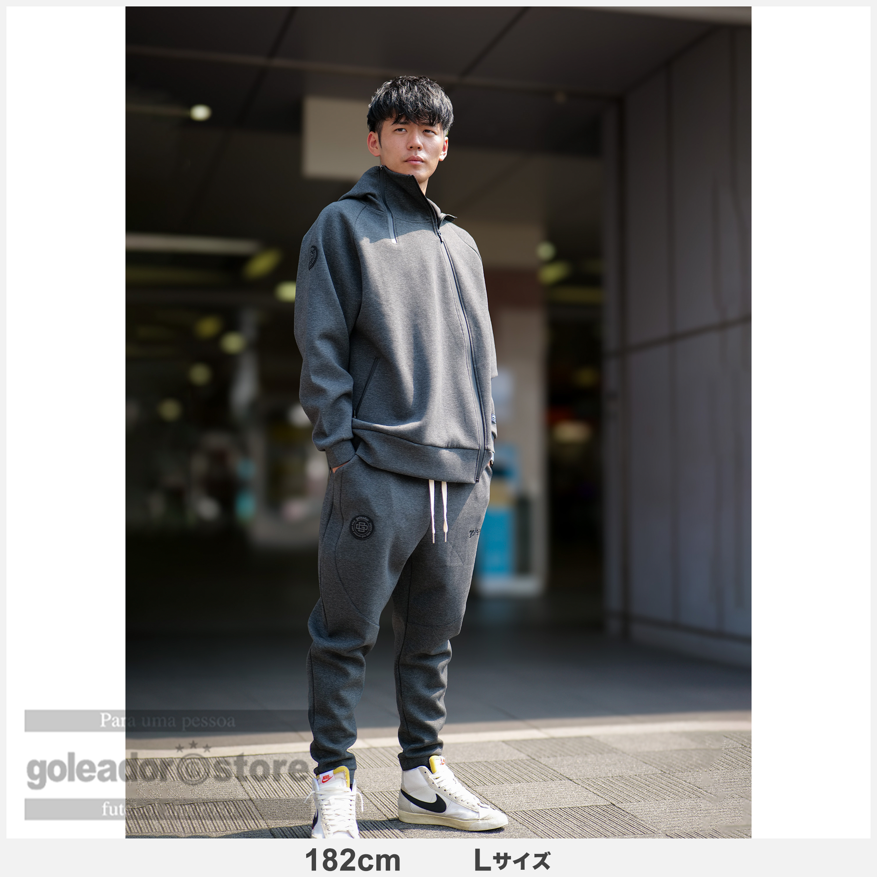 ゴレアドール】goleador ドライスウェットアシンメトリーZIPジャケット