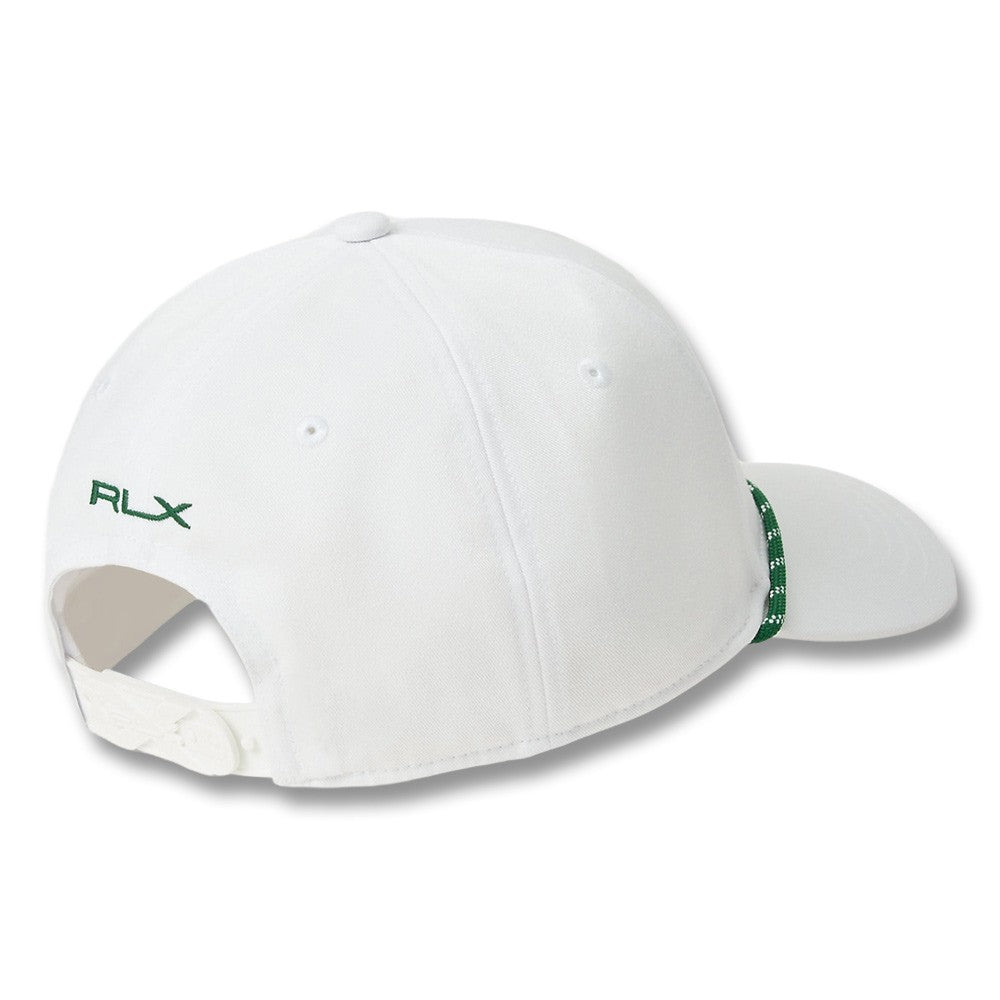 Ralph Lauren Polyester Cocktail Bear Golf Cap White - SP25 Men